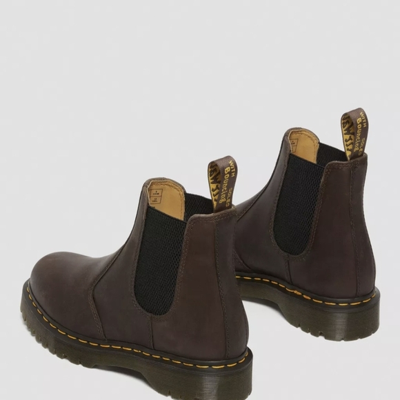 Dr. Martens Dark Brown Chelsea Boots - Picture 5 of 9
